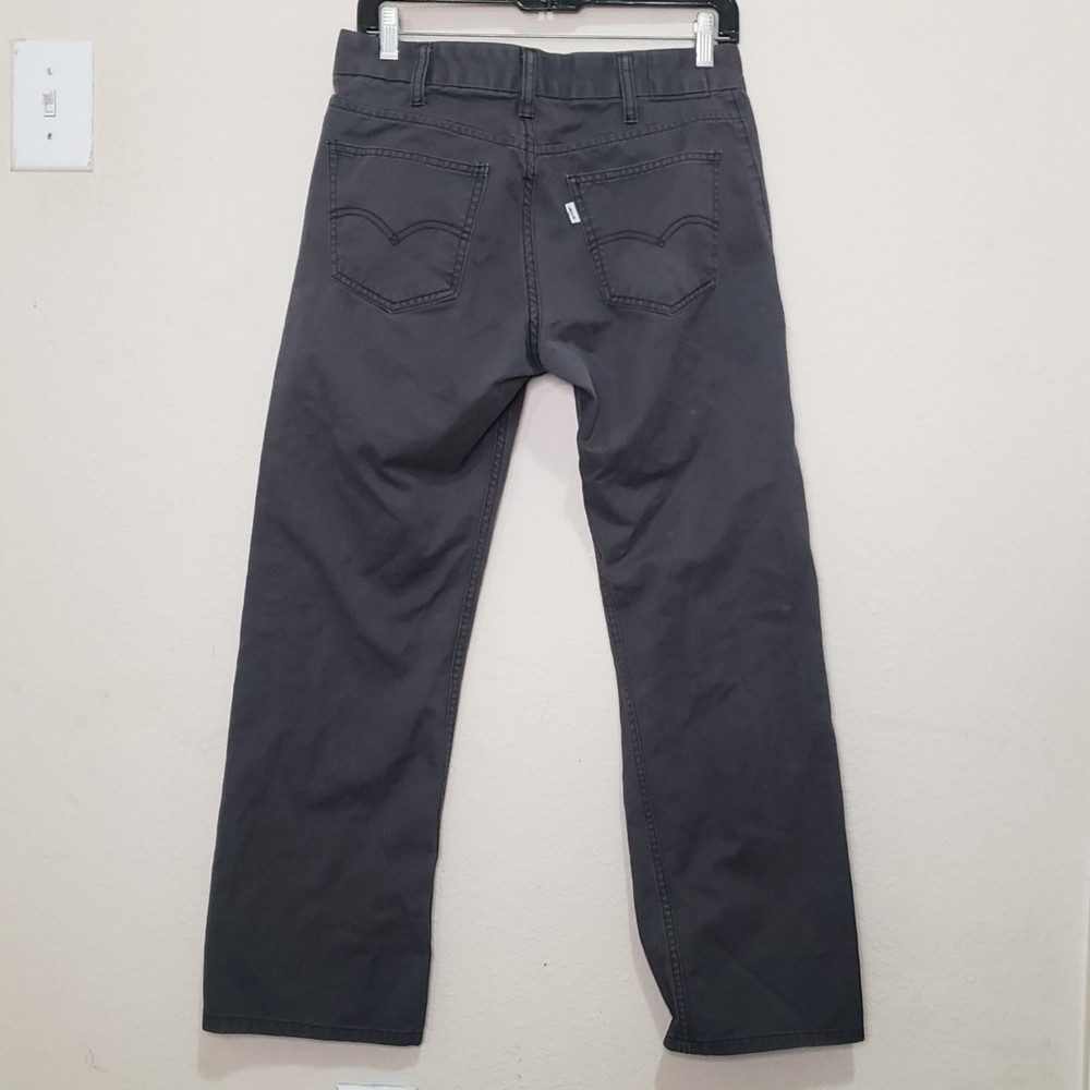 Levi's Grey Jeans Pants 505 29X29 - Picture 9 of 9